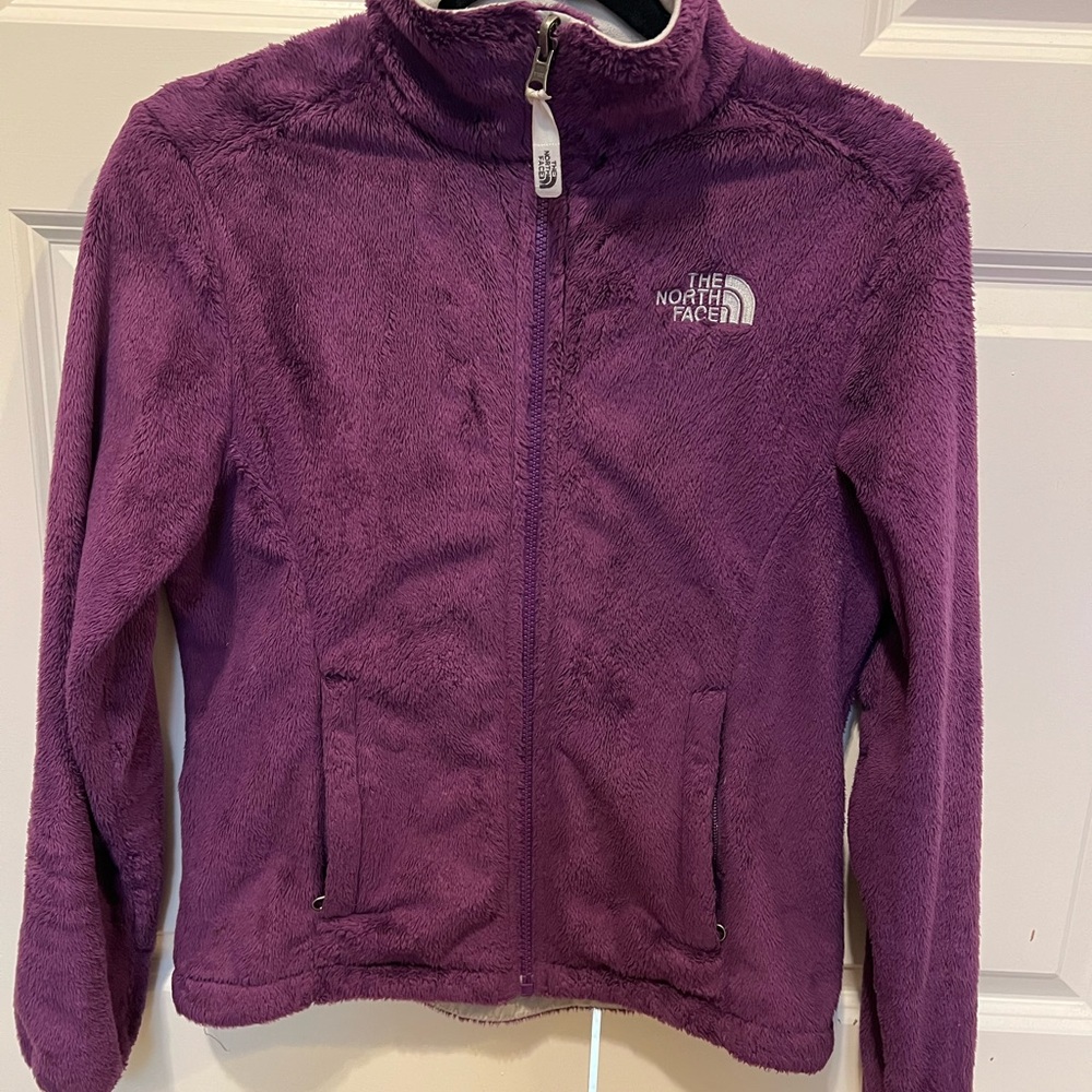 The North Face Osito Purple plush Fleece Jacket XS